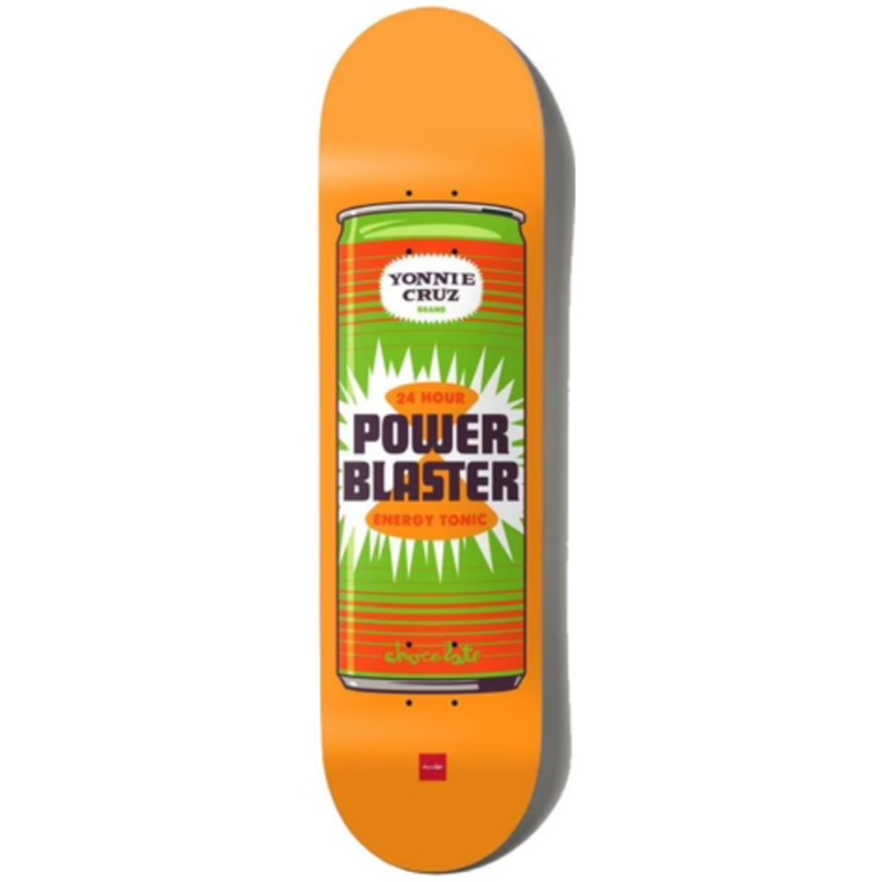 Chocolate Skateboard Company Yonnie Cruz Hecox Essentials Power Blaster Deck 8 in 8 X 31.5 X 14 in