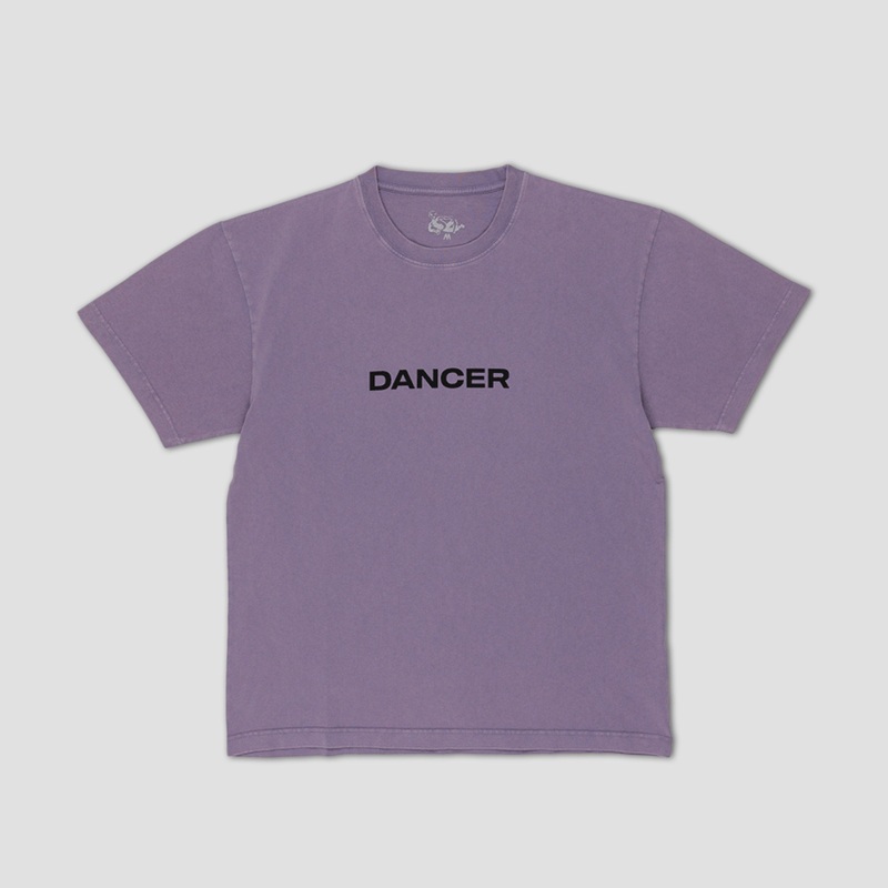 Dancer Simple T-Shirt Lavender Small