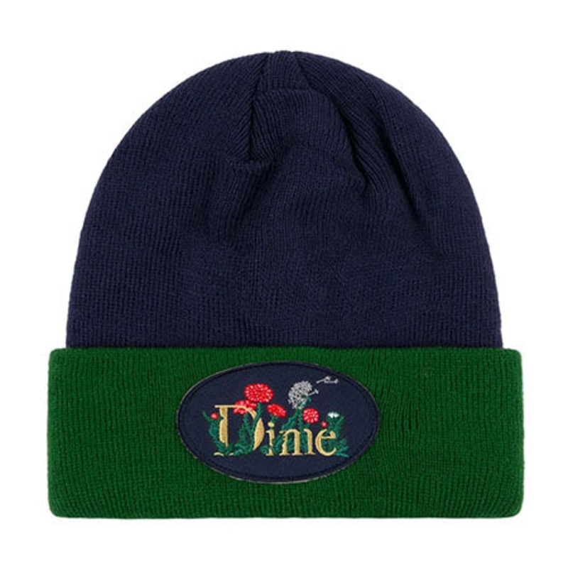 Dime Classic Allergie Fold Beanie Dark Blue One size fits all