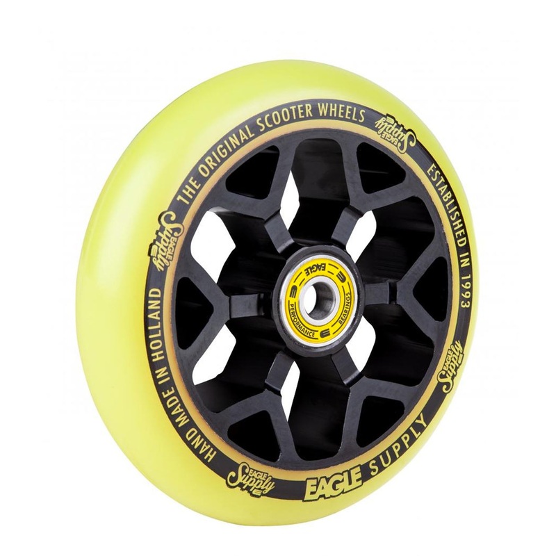 Eagle Supply Wheel Standard X6 Core 110 MM – Black / Yellow