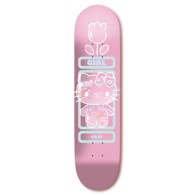 Girl Gass Hello Kitty 50 Deck 8.125