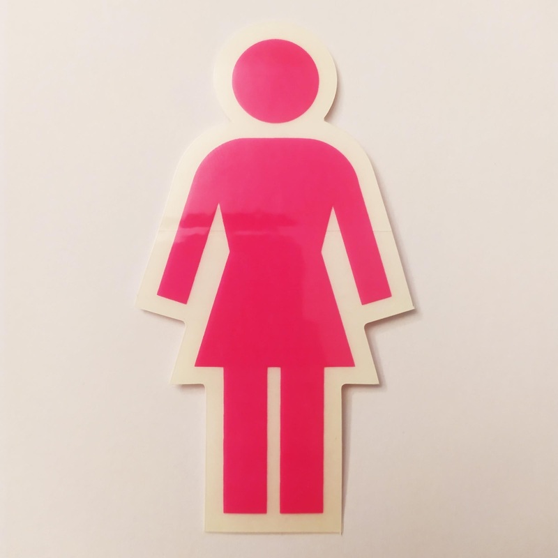 Girl Skateboards Sticker – Pink