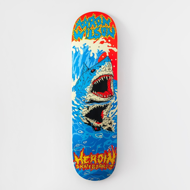 Heroin 8.5″ Aaron Wilson Dead Reflections Deck – Multi 8.5″