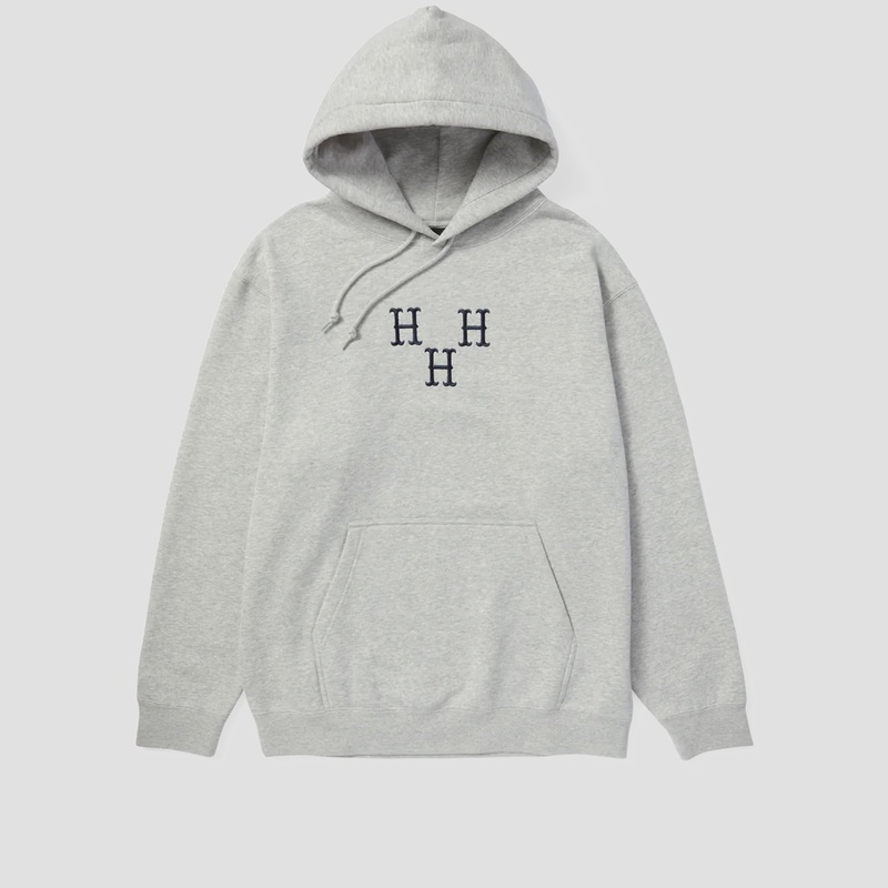HUF Hat Trick Hood Heather Grey Small
