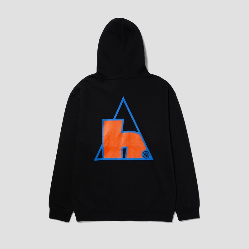 Huf High Tide Pullover Hood Black Small