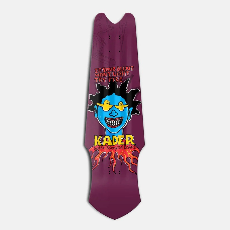 Krooked Skateboards “Kader Sylla- Beamer” 9.75″ Deck
