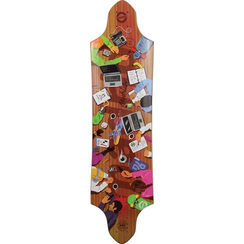 Madrid 2016 Halberd Board of Directors 36″ Longboard Deck