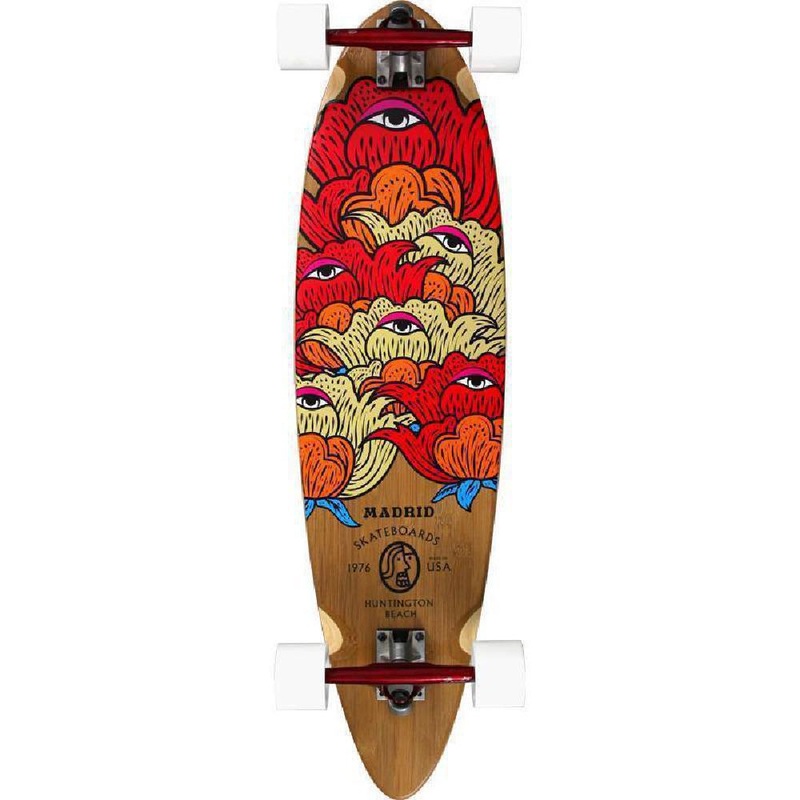Madrid Blunt 36.25″ Seer Bamboo Longboard Complete