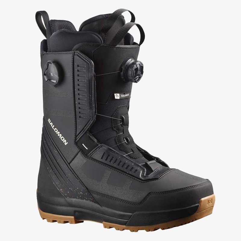 Salomon Malamute Dual Boa Men’s Snowboard Boots 2025 11 Black
