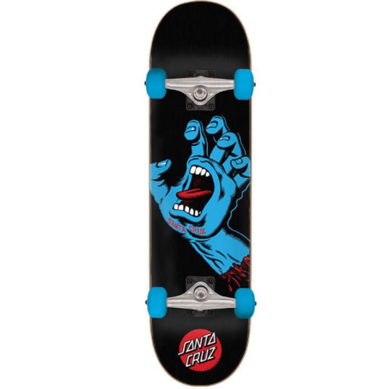 Santa Cruz Screaming Hand Complete Skateboard Black 8.0″ 8.0″