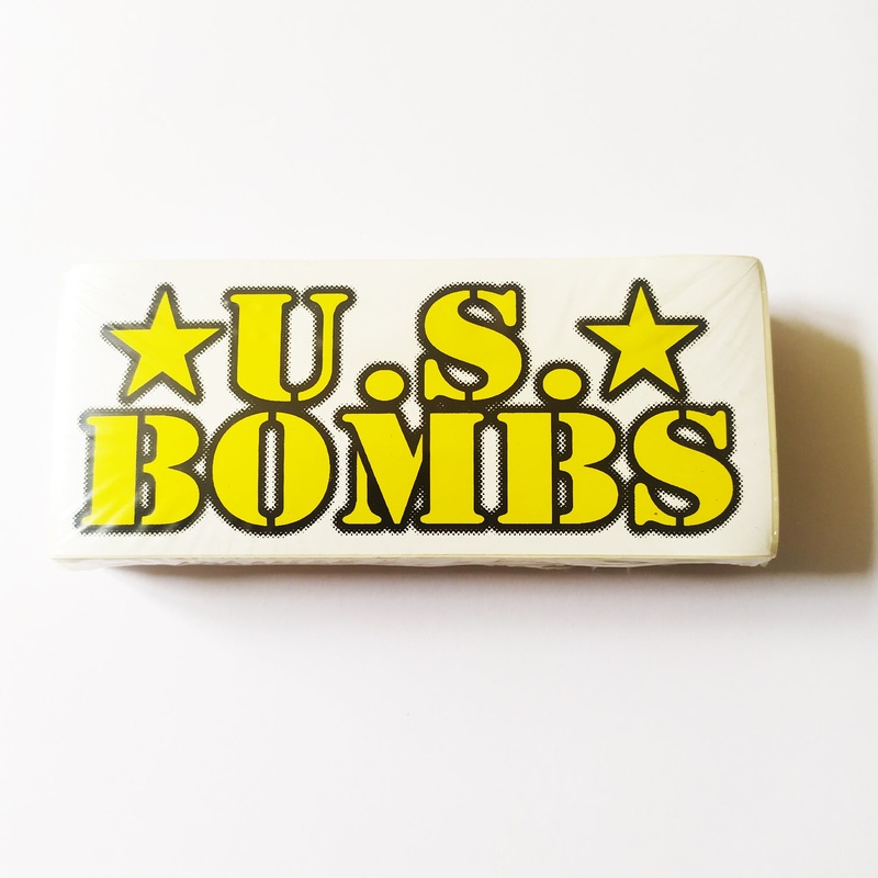 SEALED PACK OF 50 x US Bombs “Covert Action” Stickers from 2003!