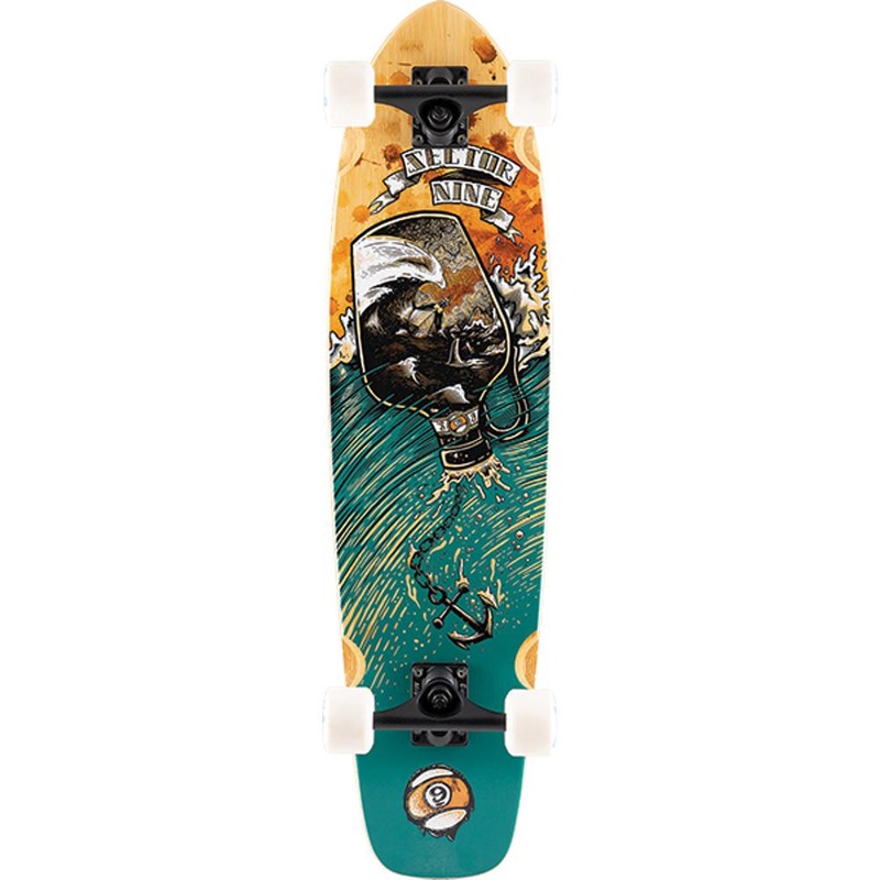Sector 9 Strand Storm 34″ Cruiser Longboard Complete