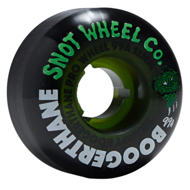 Snot Swampy Gator Boogerthane Wheels Black/Clear Green 52MM 99A 52mm