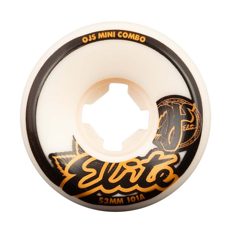 53mm Elite Mini Combo 101a OJ Skateboard Wheels No Color 53mm