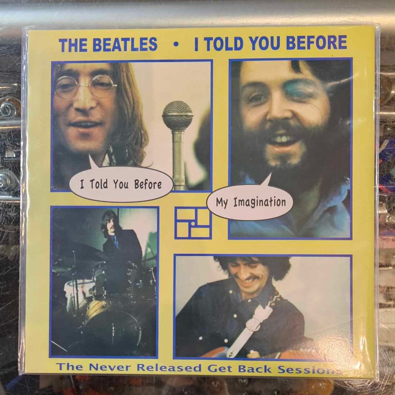 Beatles, The  I TOLD YOU BEFORE (GET BACK SESSIONS) Vinyl LP Record *Unofficial Release*