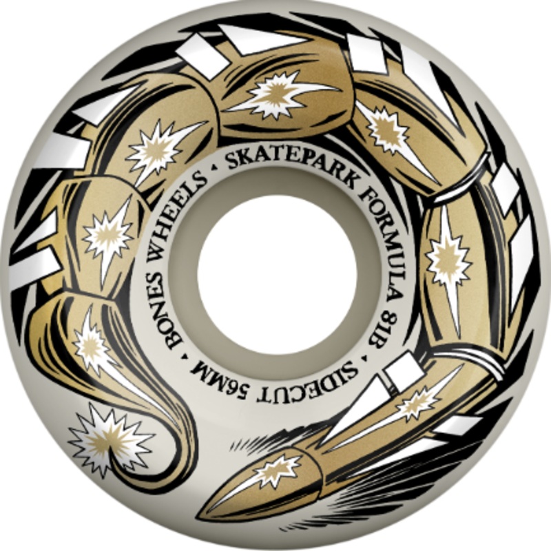 Bones Wheels “Scorpedo- SPF 881B” Assorted Sized Wheels 58MM