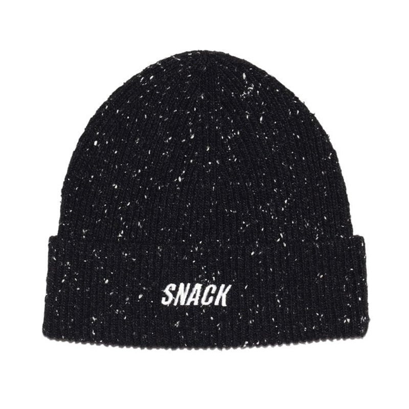 Caps Lock Speckle Beanie (Black)