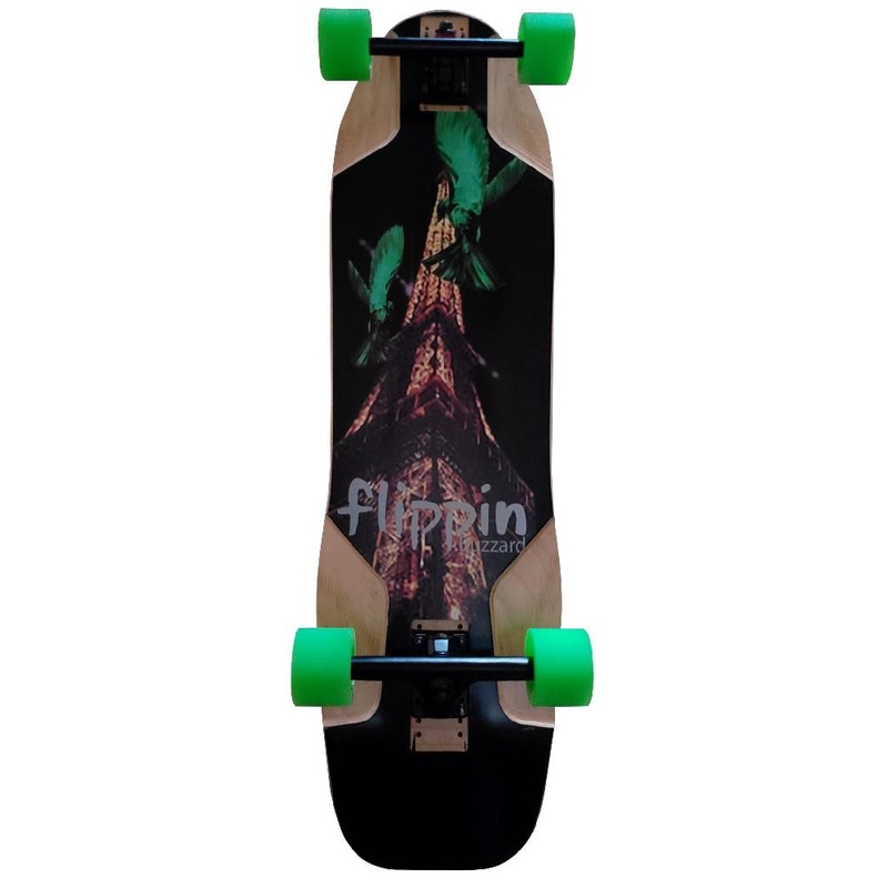 Flippin Buzzard Downhill 37″ Longboard Complete
