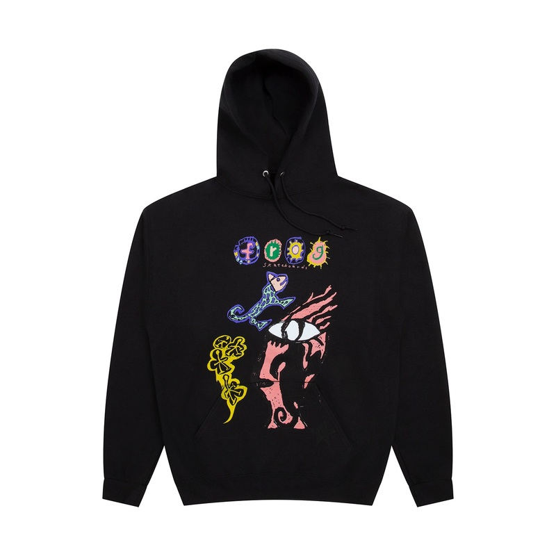 Frog Breath Of Stars Hoodie Black MD