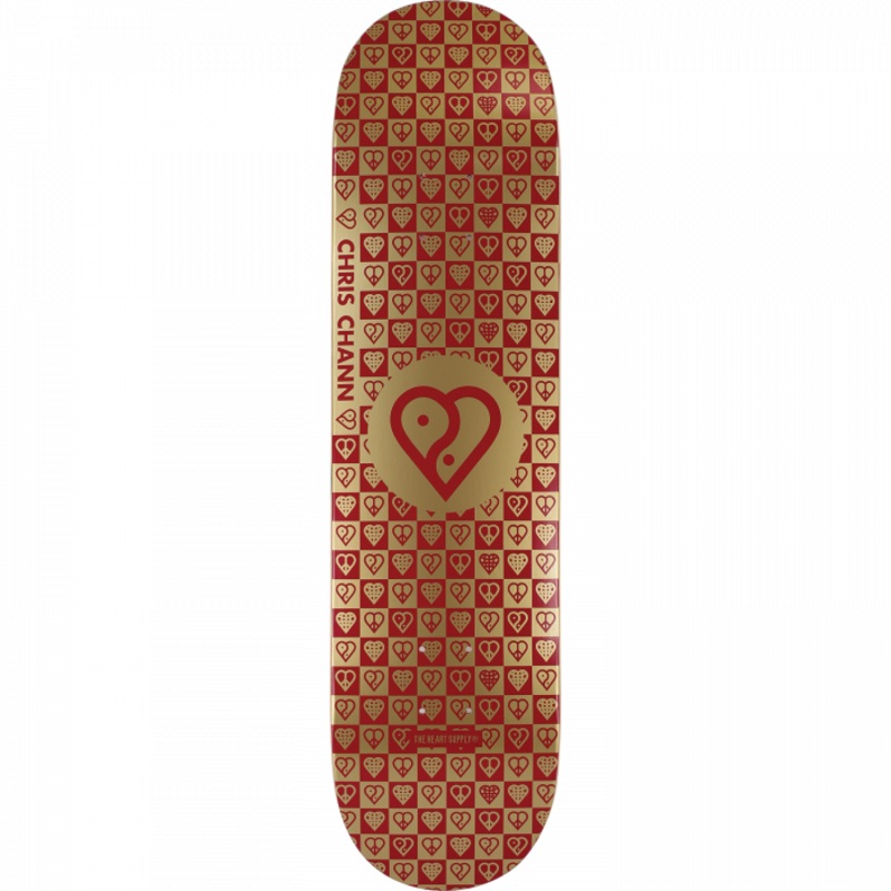HS CHANN TRINITY DECK-8.0 GOLD FOIL