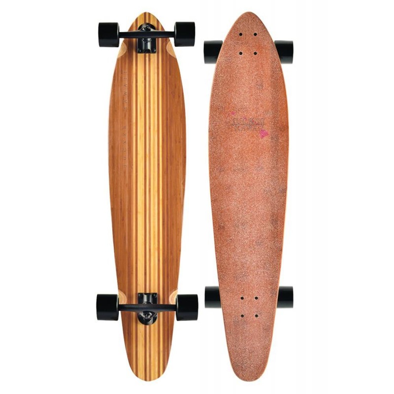 Jucker Hawaii Makaha 42″ Kicktail Bamboo Longboard – Limited Edition Complete