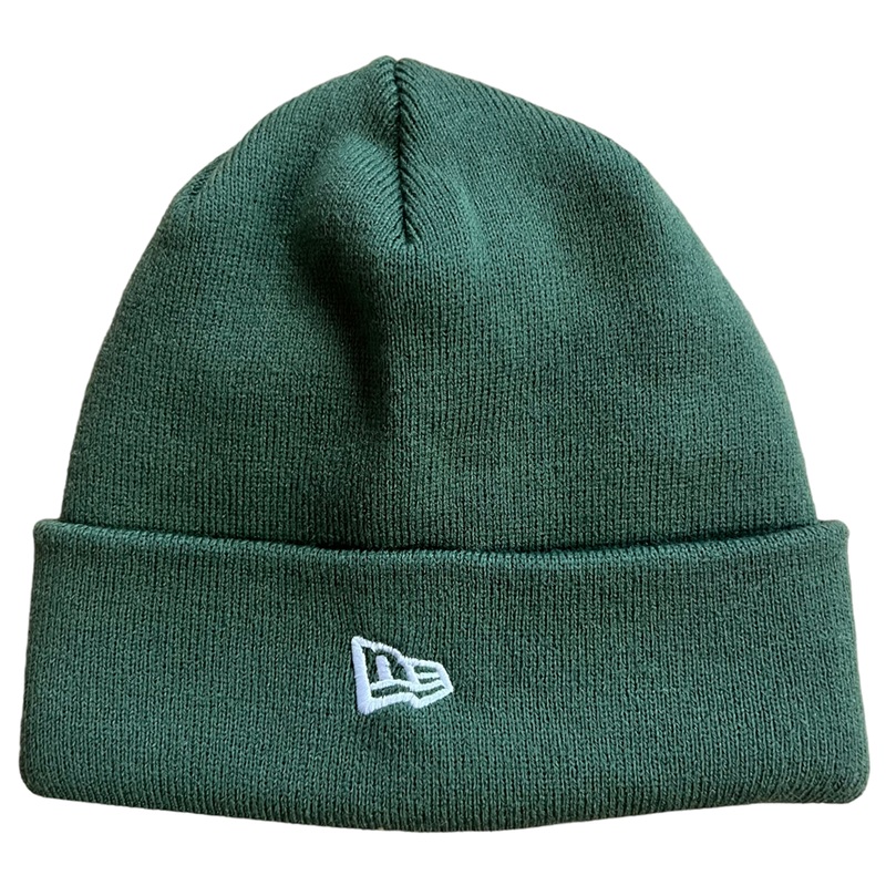 New Era Basic Knit Beanie Forest Green
