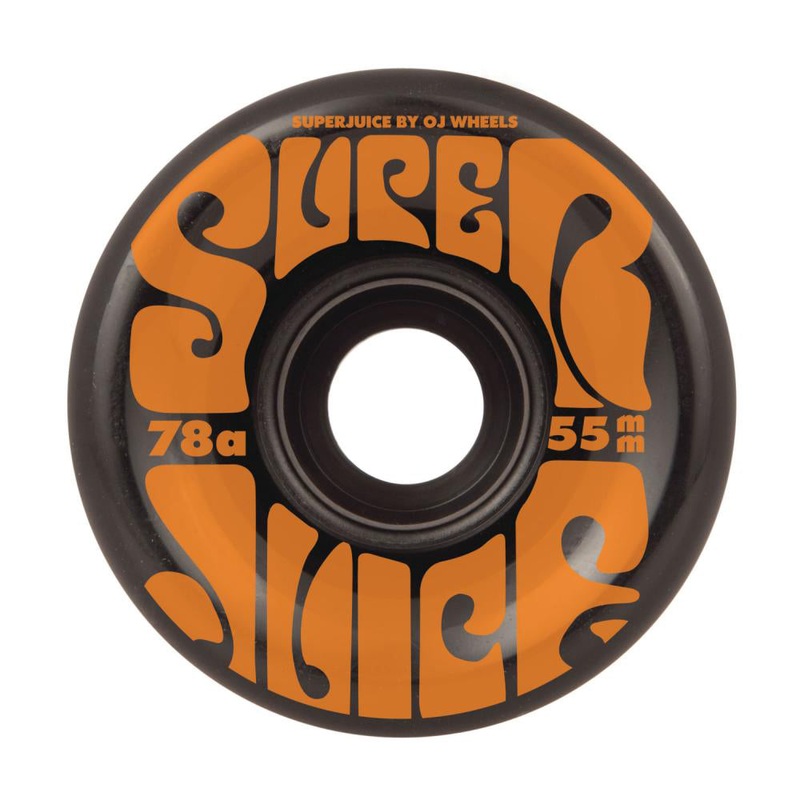 OJ – 55mm – 78a Mini Soft Super Juice Wheels – Black