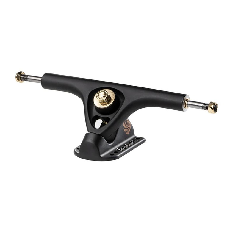 Paris V3 180mm/43 Matte Black/Gold Hardware Longboard Trucks | Set of 2