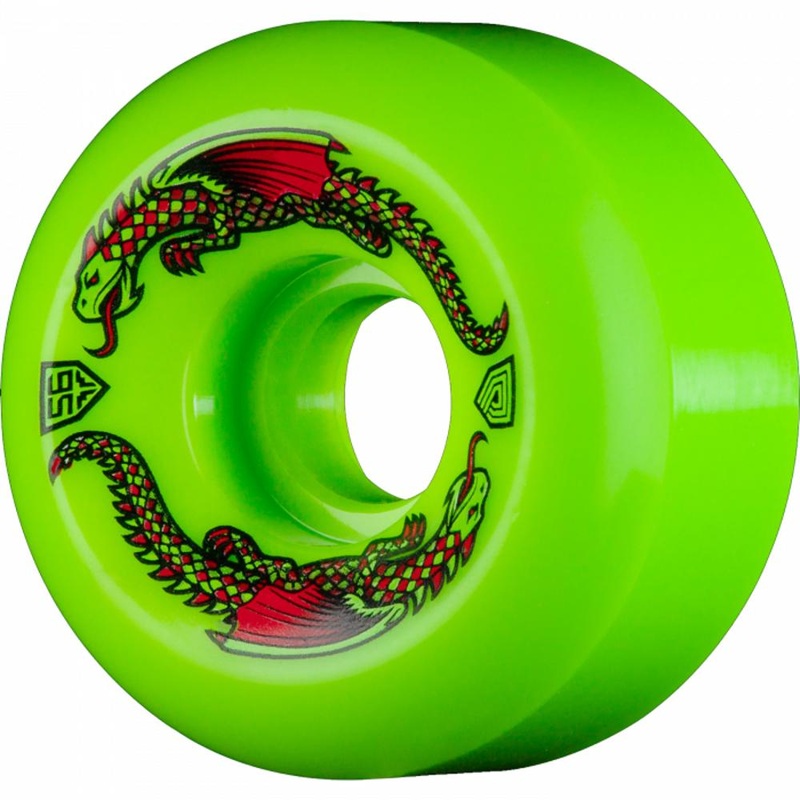 Powell Peralta DF Green Dragon 56mm Green Skateboard Wheels