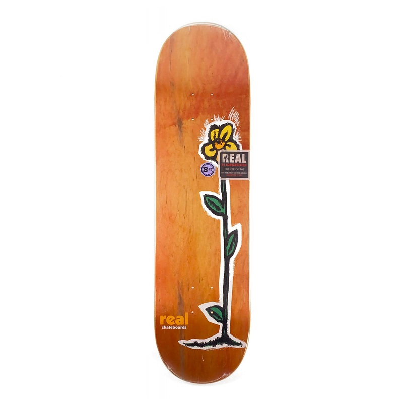 Real – 8.25″ – Regrowth Deck – Orange Stain