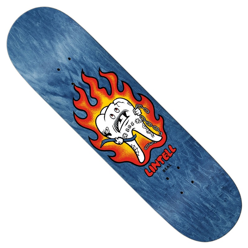 Real Harry Lintell Mascot Easy Rider Deck Assorted Woodgrain 8.5 x 31.85 WB:14.25