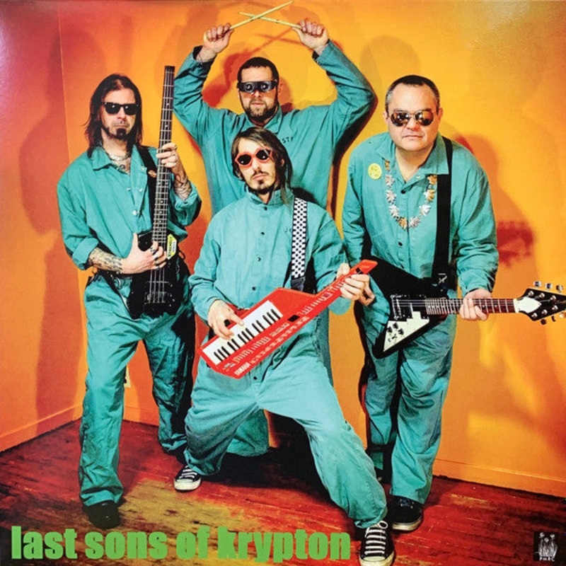 The Last Sons Of Krypton / The Foamers? – The Last Sons Of Krypton / The Foamers? Color Vinyl LP Record