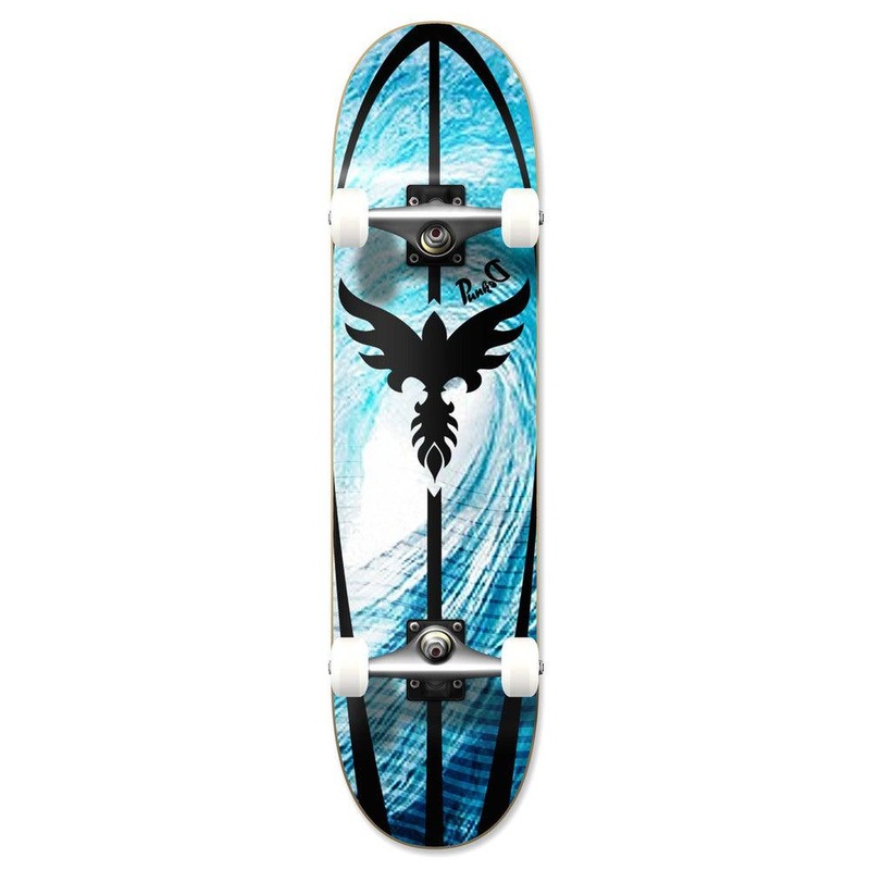 Yocaher Graphic Complete 7.75″ Skateboard – Tsunami Complete