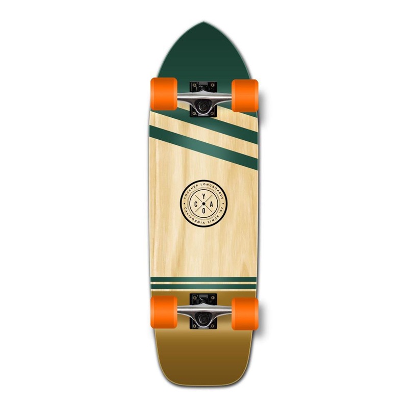 Yocaher  Old School Longboard Complete – Earth Series – Wind Complete