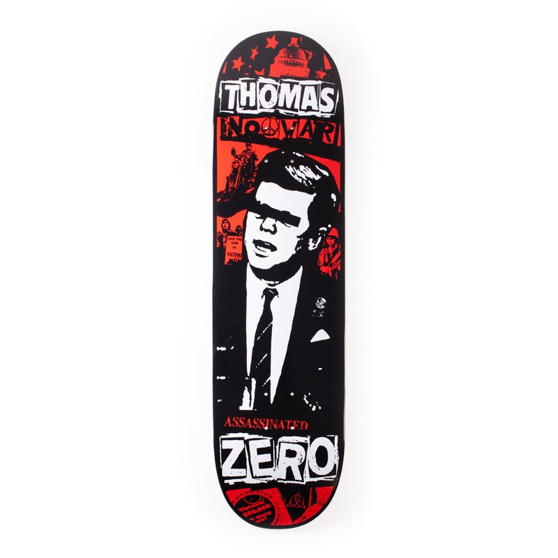 Zero – 8.5″ Jamie Thomas Assassination Deck – Red 8.5″