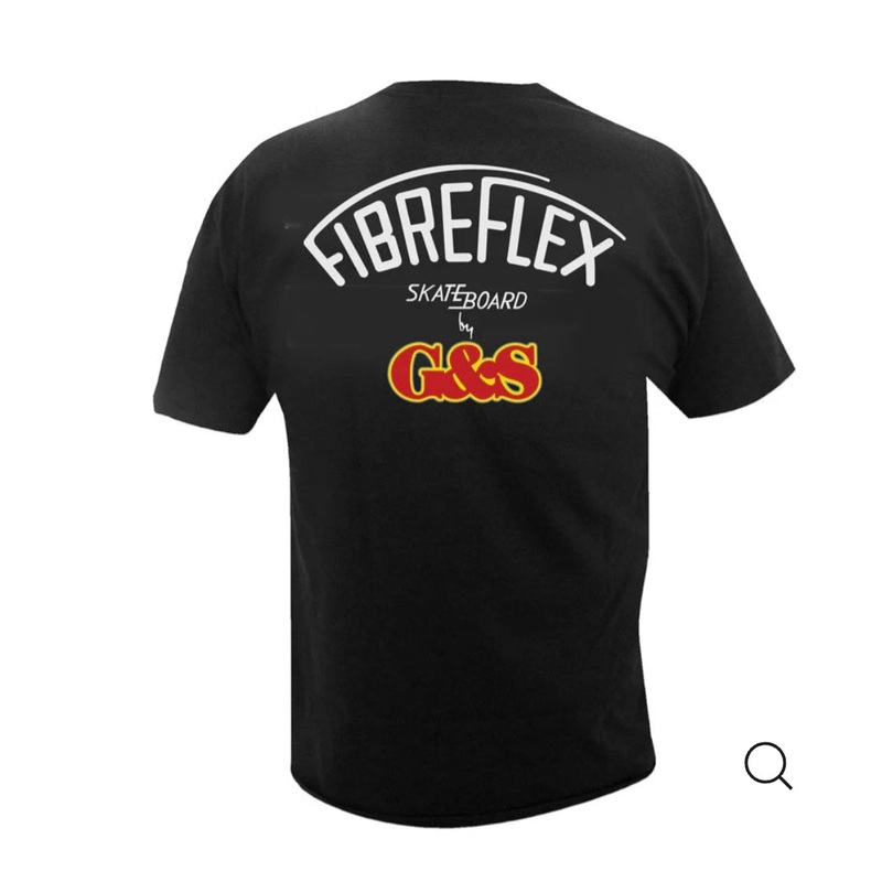 2XL G&S Gordon and Smith FIBREFLEX T shirt – BLACK