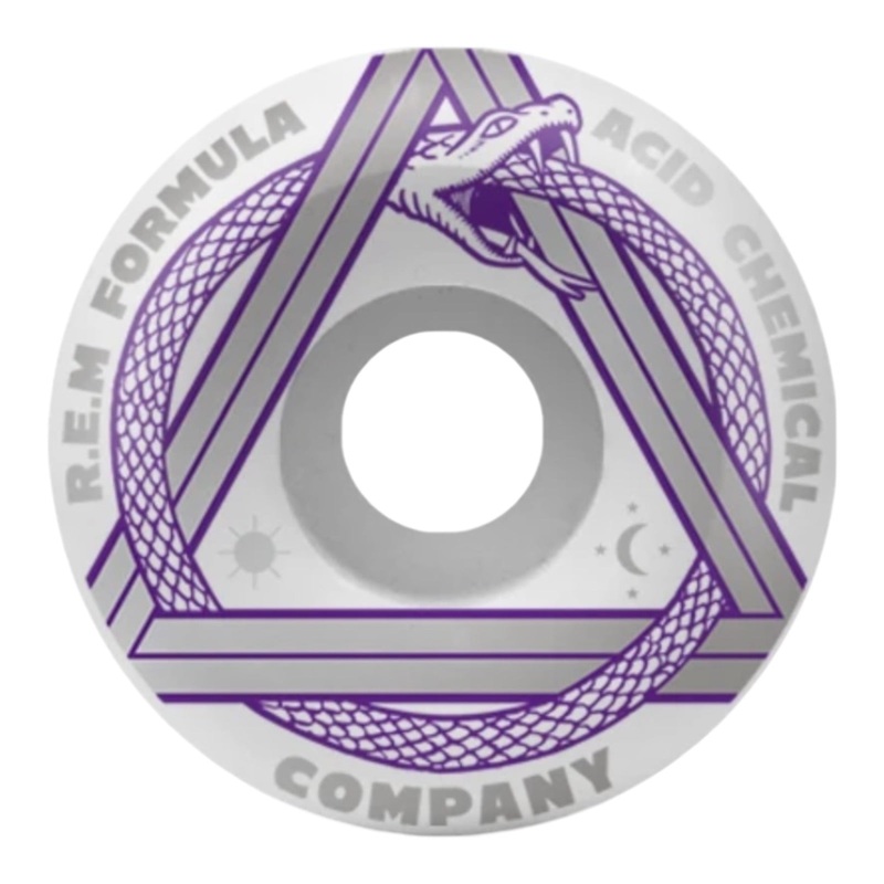 ACID CHEMICAL COMPANY 52MM, 56MM, 57MM, 58MM SERPANT SIDE CUTS 52mm White