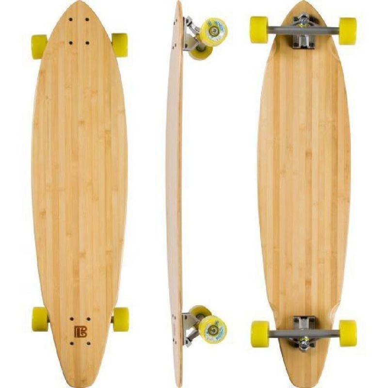 Bamboo Square Tail Blank 38″ Longboard Deck Only