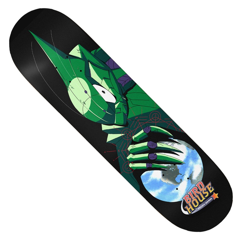 Birdhouse Felipe Nunes Red Shift Deck Multicolor 8.25 x 31.875 WB:14.25