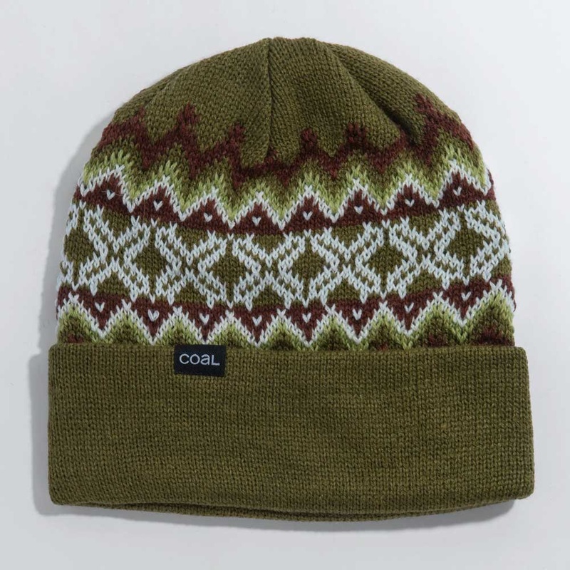 Coal Winters Nordic Sweater Beanie Olive