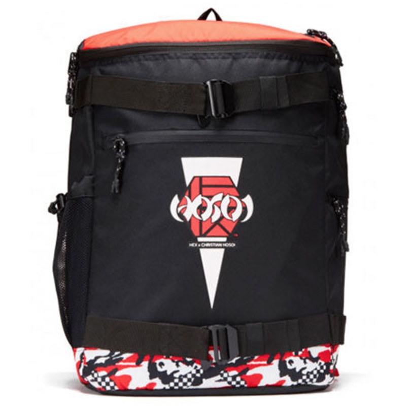 Hex Hex X Christian Hosoi Skatepack Black/ White/ Red One size fits all