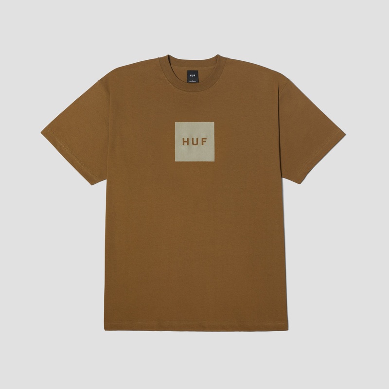 HUF Set Box Shortsleeve T-Shirt Mud Small