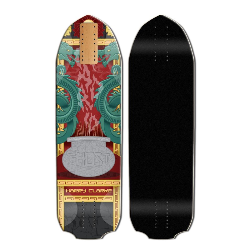 Madrid Performance Series The Ghost – Harry Clarke 30″ Pro Model Longboard Deck