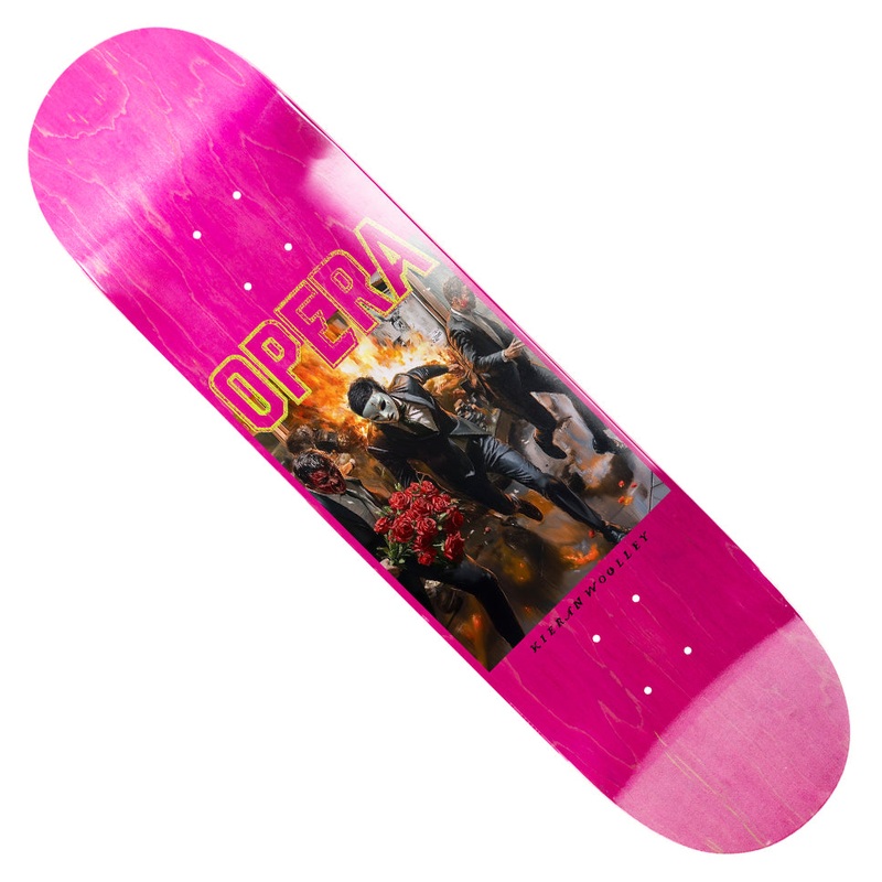 Opera Kieran Wooley Marauder EX7 Deck Pink 8.5 x 31.95 WB:14.25