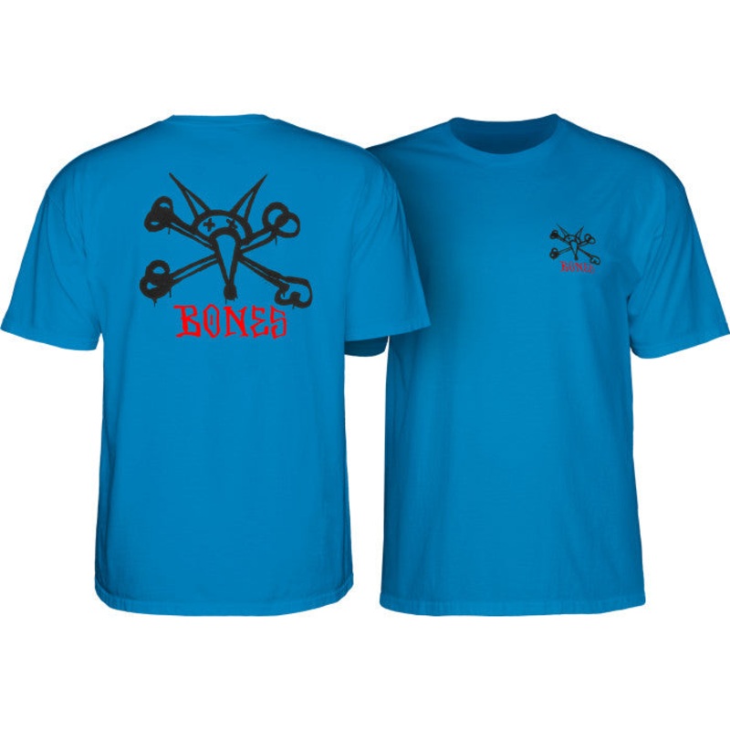 Powell Peralta Rat Bones Youth T-shirt Youth Small Red