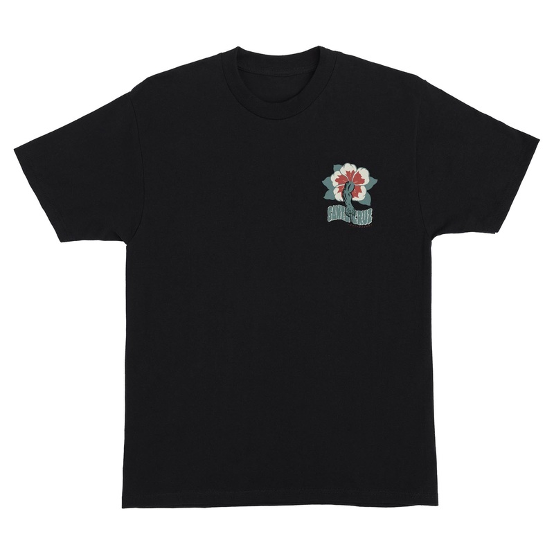 Roskopp Voodoo Room Mens Santa Cruz T-Shirt Black L