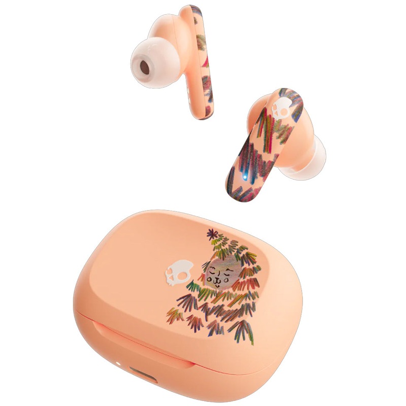 Skullcandy Nora Smokin’ Buds Headphones Coral One Size Fits All