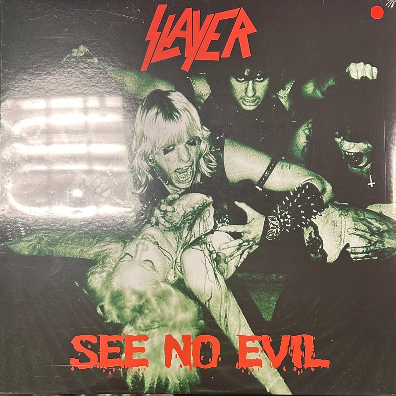 SLAYER – SEE NO EVIL LP Vinyl Record *UNOFFICIAL RELEASE*