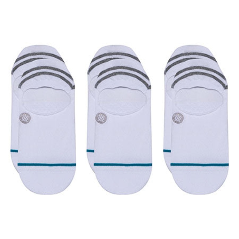 Stance Gamut 2 Super Invisible 3 Pack Socks Black Large