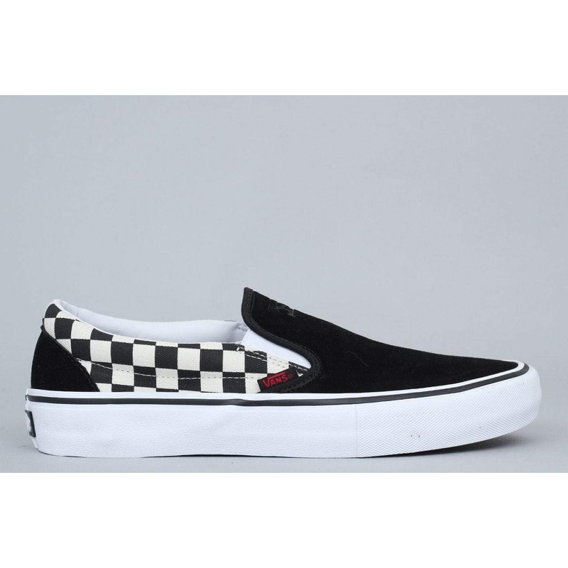 Vans Slip-On Pro Shoes (Thrasher) Black / Checkerboard US7.5 /UK6.5